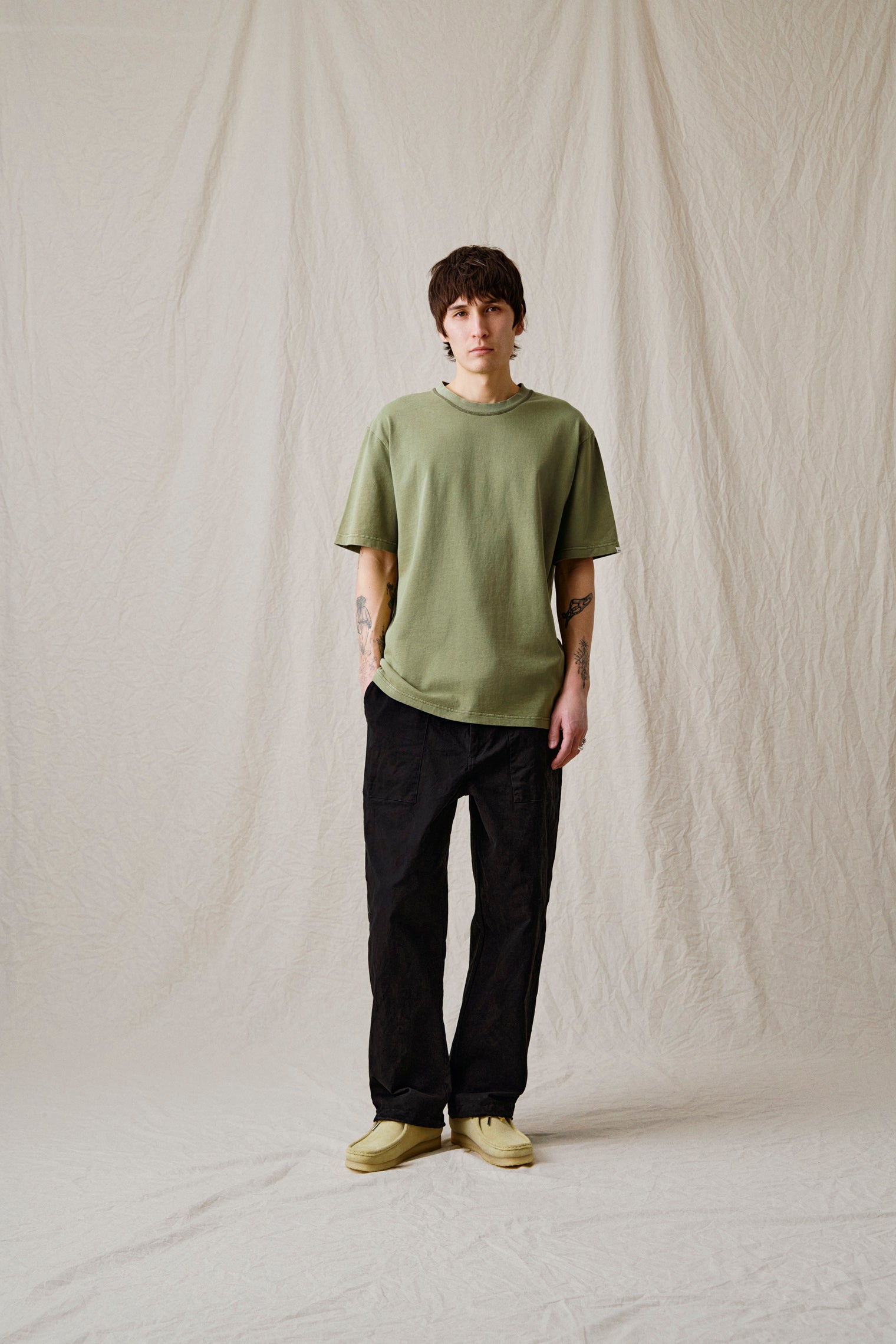 AKVILLADS S/S TEE - Loden Green