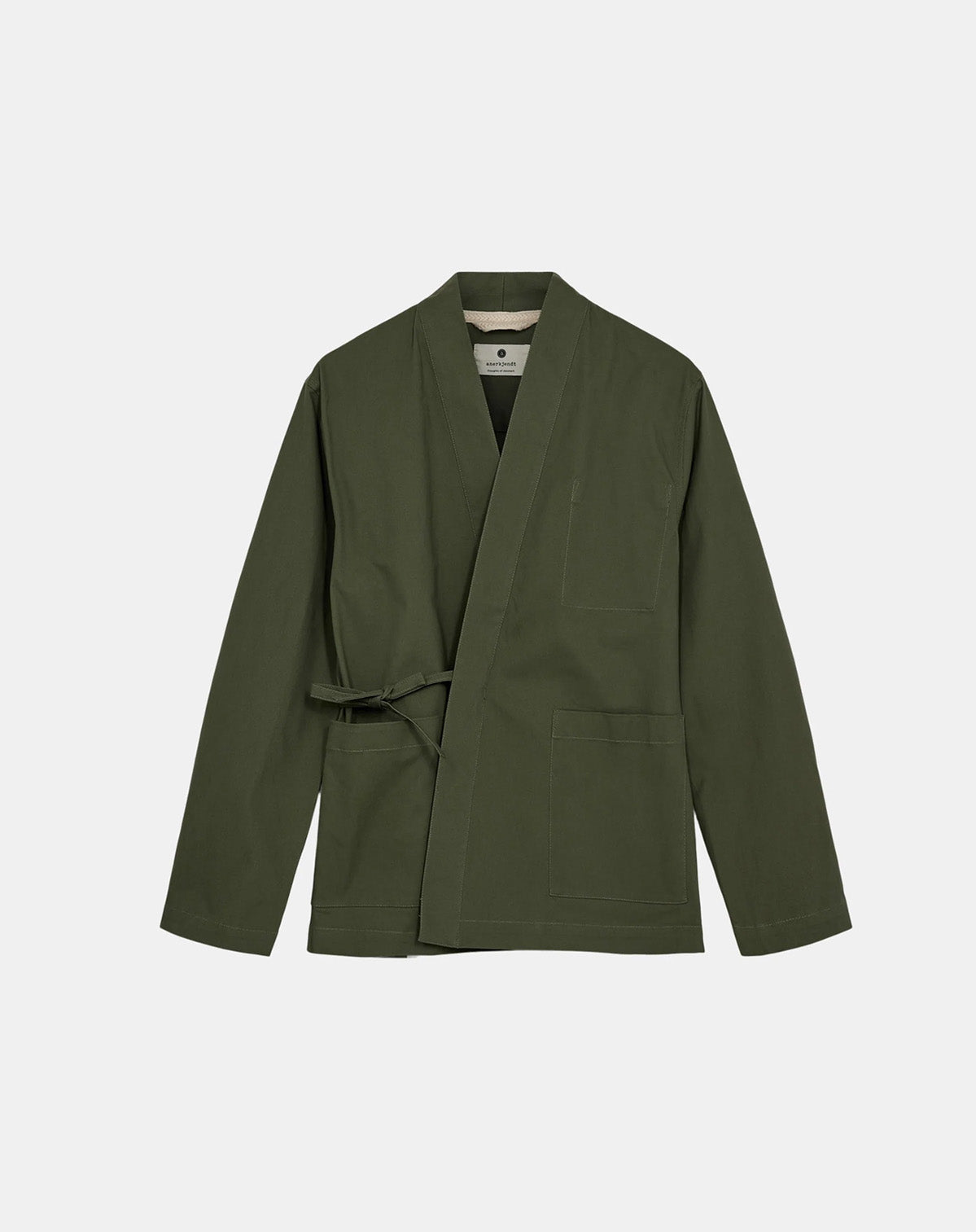 AKJESPER KIMONO OVERSHIRT - Olivine