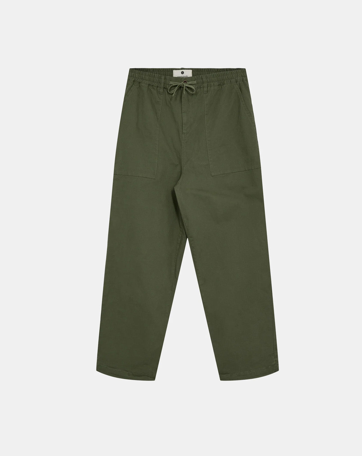 AKJAKOB FATIQUE COTTON PANTS - Olivine