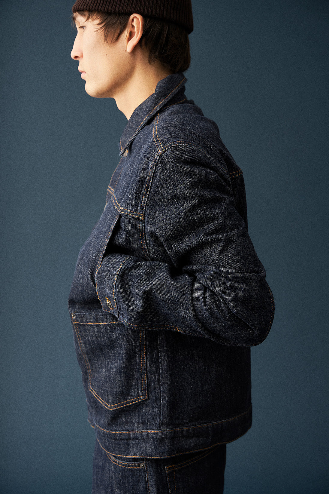 AKBENJAMIN DENIM JACKET - Midnight Raw