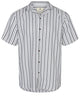 AKLEO SS STRIPE SHIRT - Sky Captain