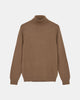AKNICO SOLID ROLL NECK LAMBSWOOL - Shadow