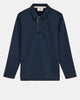 AKSØREN POLO SWEAT - Sky Captain