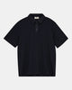 AKKIKKI WAFFLE POLO TEE - Sky Captain