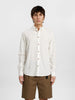 AKLEIF L/S COT/LINEN SHIRT - Tofu