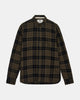 AKLEIF TWILL CHECK SHIRT - Forest night