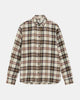 AKLEIF TWILL CHECK SHIRT - Tofu