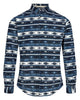 AKLOUIS CORDUROY AOP - Dark Navy