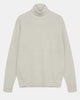 AKNICO SOLID ROLL NECK LAMBSWOOL - Tofu